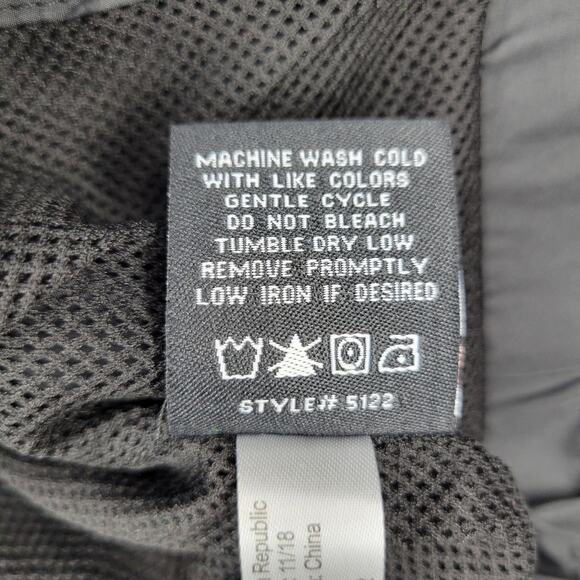 Urban Republic Girl's Zip Front Jacket Windbreaker with Hood Black Silver | 2T - Picture 8 of 8